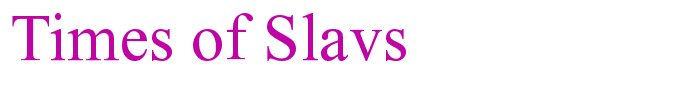 Times of Slavs